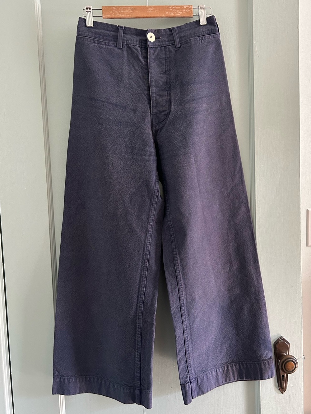 Kamm Sailor Pant Blue Medium